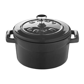 Katls čuguna LAVA MINI UP ø10cm 350ml melns indukcijas VN