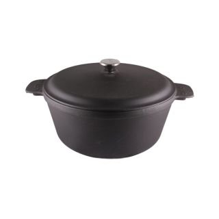 Katls čuguna LAVA ø26cm 4.71L melns matēts indukcijas VN