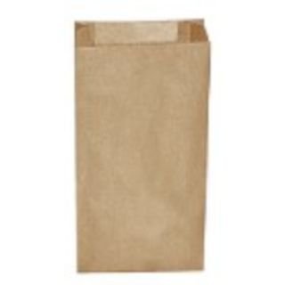 Maisiņi papīra 2.5kg 15+7×35cm brūni 100gab