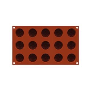 Forma silikona ø40 h-16mm 15 iedaļas MAURESQUE SF378