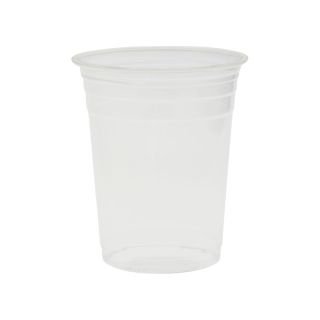 Glāzes v/l. plastmasas 470ml caurspīdīgas 50gab RPET