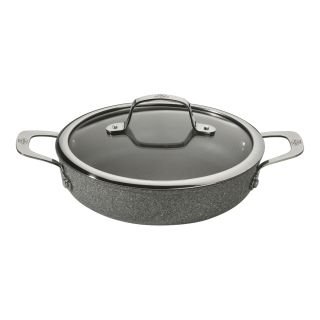Katls ar stikla vāku ø 24cm, h-6.9cm SALINA, indukcijas