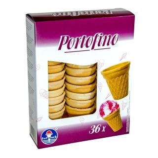 Vafeļu glāzītes Portofino 36 gab.