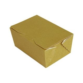 Kastīte 12.5x8cm h-5.5cm, kartona, zelta krāsā