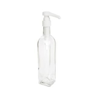Pudele stikla ar dozatoru 500ml