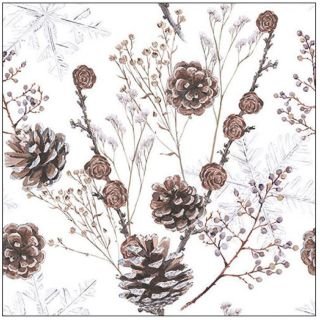 Salvetes 33cm 3-k. 20gb PINE CONES
