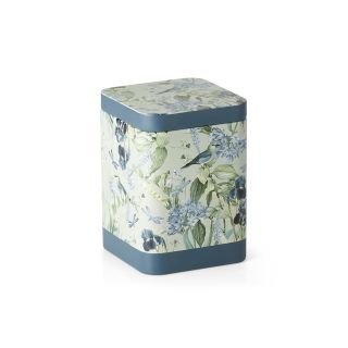 Tin for tea 7.3x7.3x10cm 100g BLUE GARDEN