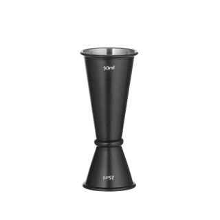 Mērglāze 25/50ml BAR UP melna
