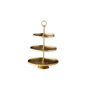 Kūku paliktnis GOLDEN 3-stāvīgs ø30-20cm h-47cm