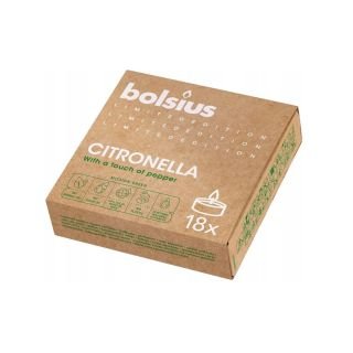 Tējas sveces 18gab CITRONELLA 4h