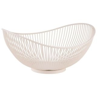 Augļu grozs SVART 29.5x25.5cm metāla balts