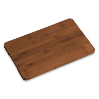 Dēlītis bambusa 43x26x1.9cm tumši brūns