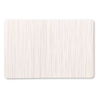 Galda paliktnis PP 43.5x28x0.07cm balts/zelta