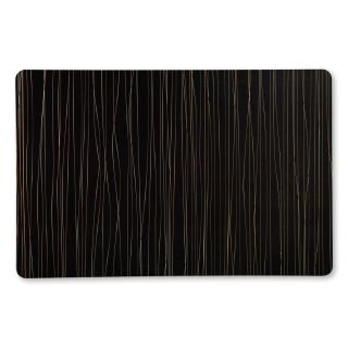 Galda paliktnis PP 43.5x28x0.07cm melns/zelta