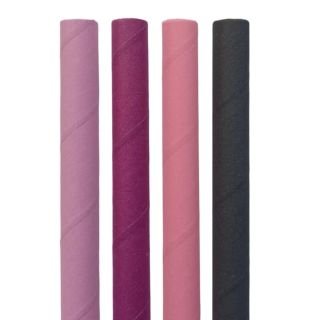 Salmiņi papīra ø8mm h-20cm 150gab krāsaini BERRY