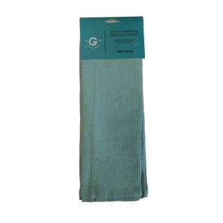 Dvielis kokvilnas 50x70cm GRANITE GREEN