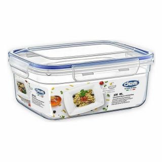 Trauks produktiem 0.4L ar vāku hermētisks