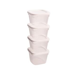 STORAGE JAR 90ML WHITE