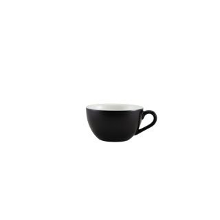 Krūze porcelāna 340ml melna MATT COLOURED