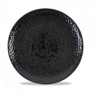 Šķīvis ø26cm HOMESPUN CHROMA BLACK