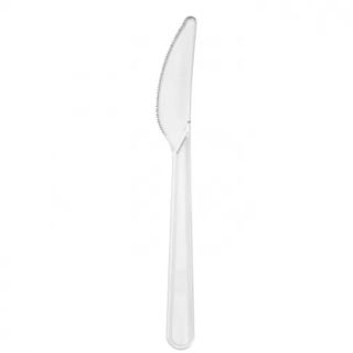 Naži atkārtoti lietojami caurspīdīgi PS 18cm 50gab GASTROFUL