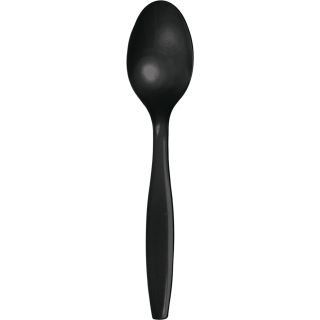 Karotes atkārtoti lietojamas melnas PS 18cm 50gab GASTROFUL