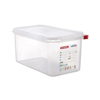 Trauks GN 1/3 h-150mm 32.5x17.6cm 6L PP ar vāku (-40°C...+95°C)