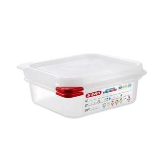 Trauks GN 1/6 h-65mm 17.6x16.2cm 1.1L PP ar vāku (-40°C...+95°C)