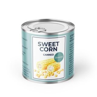 Kukurūza saldā konservēta 340g/285g GEMOSS COLLECTION